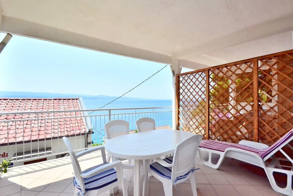 לוקבה Beach Apartments Mika מראה חיצוני תמונה